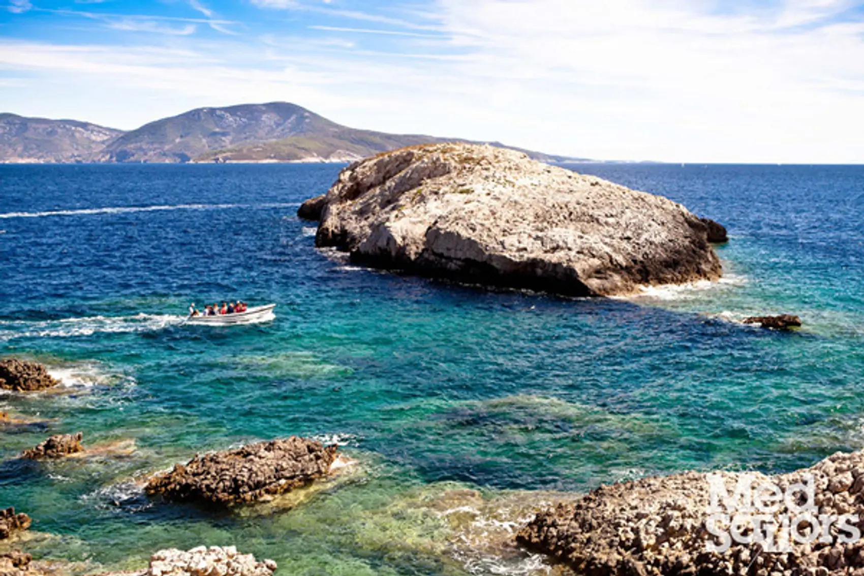 Sailing in Croatia - Rock Island